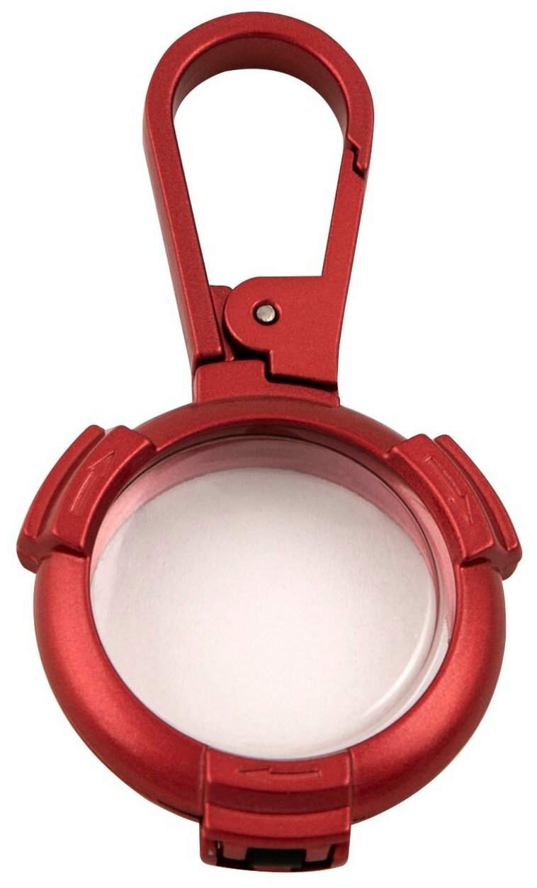 Чехол-брелок с карабином Red Line для APPLE AirTag Metallic Red УТ000025987