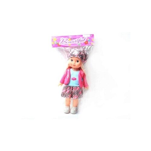 Кукла из серии Beautiful, девочка в юбочке и шапочке, 25 см / игрушка / кукла