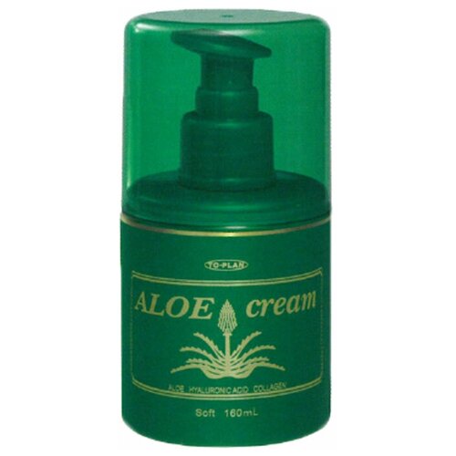TO-PLAN Aloe Cream Крем для ухода за кожей (containing Placenta, Hyaluronic Acid, Collagen), 160 гр