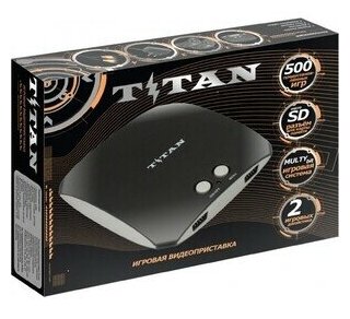 Игровая приставка Магистр Titan 500 игр черный