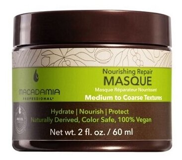 Макадамия Маска питательная, восстанавливающая и увлажняющая (Macadamia Nourishing Repair Masque) 236 мл 236 ml