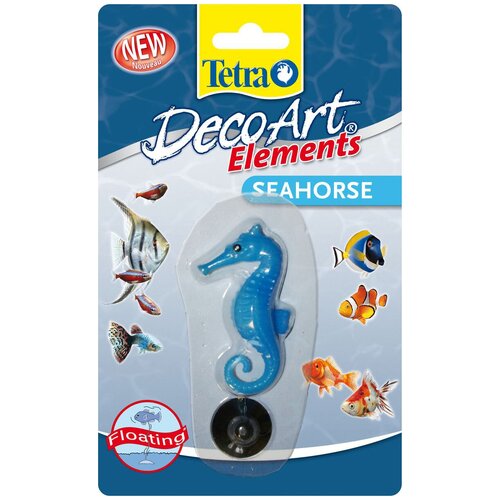 Tetra DecoArt Elements Seahorse искусственная плавающая рыбка 