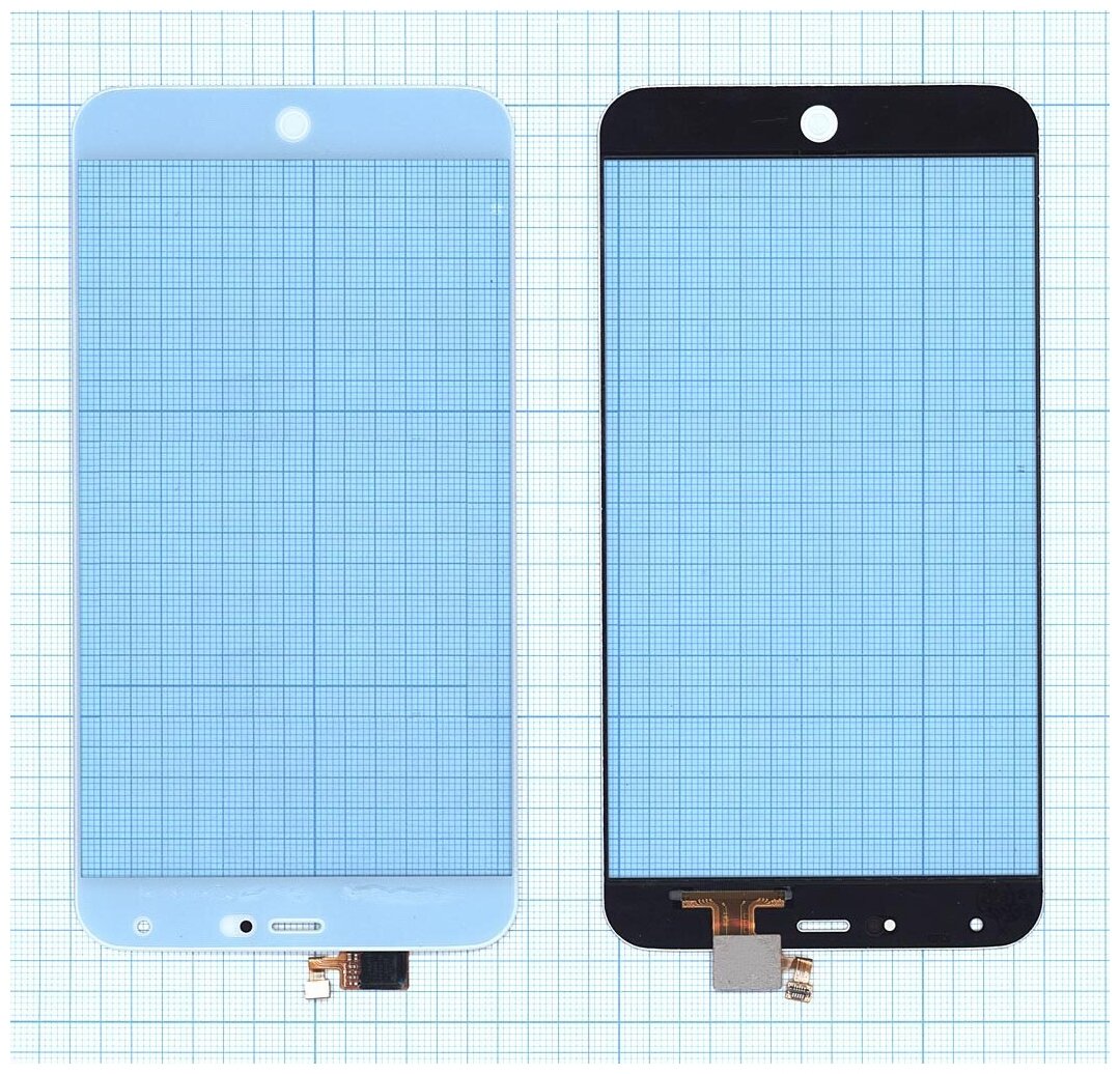 Сенсорное стекло (тачскрин) для Meizu MX4 белое