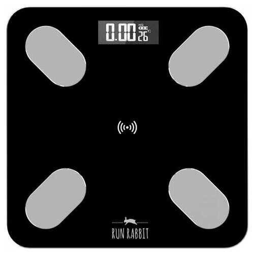 Весы RUN RABBIT Весы умные Bluetooth Run Rabbit RR-6BC black