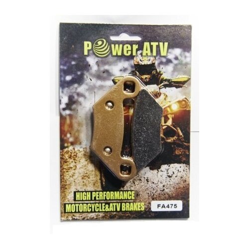Колодки тормозные Polaris Sportsman 550/850/1000 (F &R), Scrambler 1000 (F &R) передние/задние Poweratv FA475