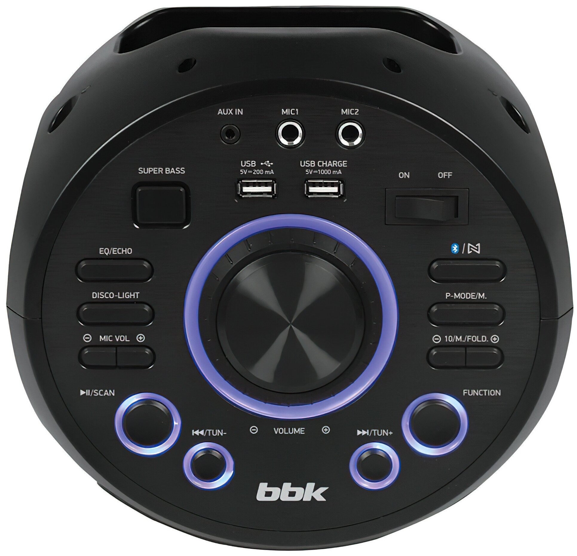 Колонки BBK BTA6001 C 1.0 черный 30Вт - фото №9