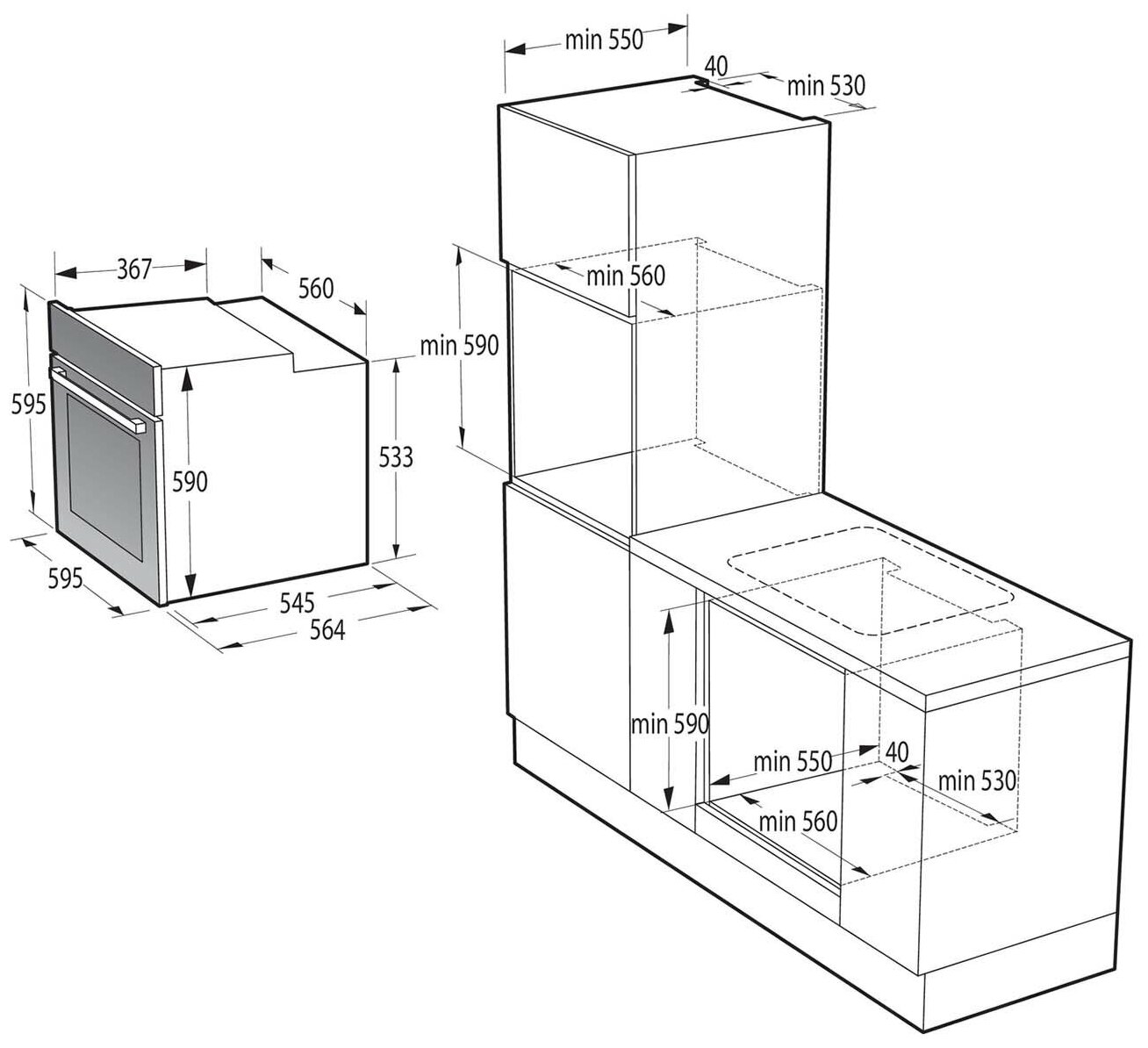 Электрический духовой шкаф Gorenje BO6737E02X