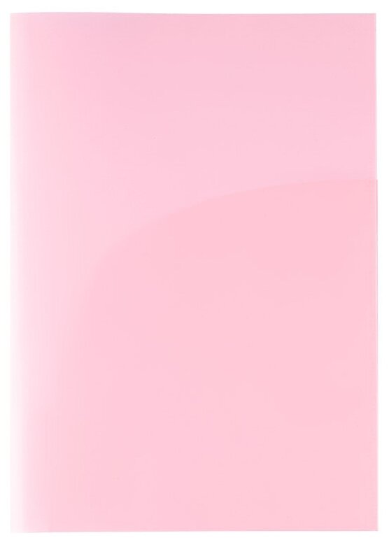 Expert Complete NEON Папка-уголок (2 кармана) A4 180 мкм песок розовый 22025668