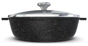 Жаровня Neva Посуда Neva "Granite" со стеклянной крышкой, 2,5л