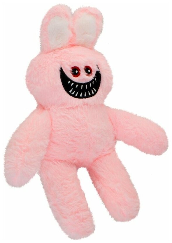 Мягкая игрушка Huggy Wuggy: Мистер Хоппс розовая (30 см)