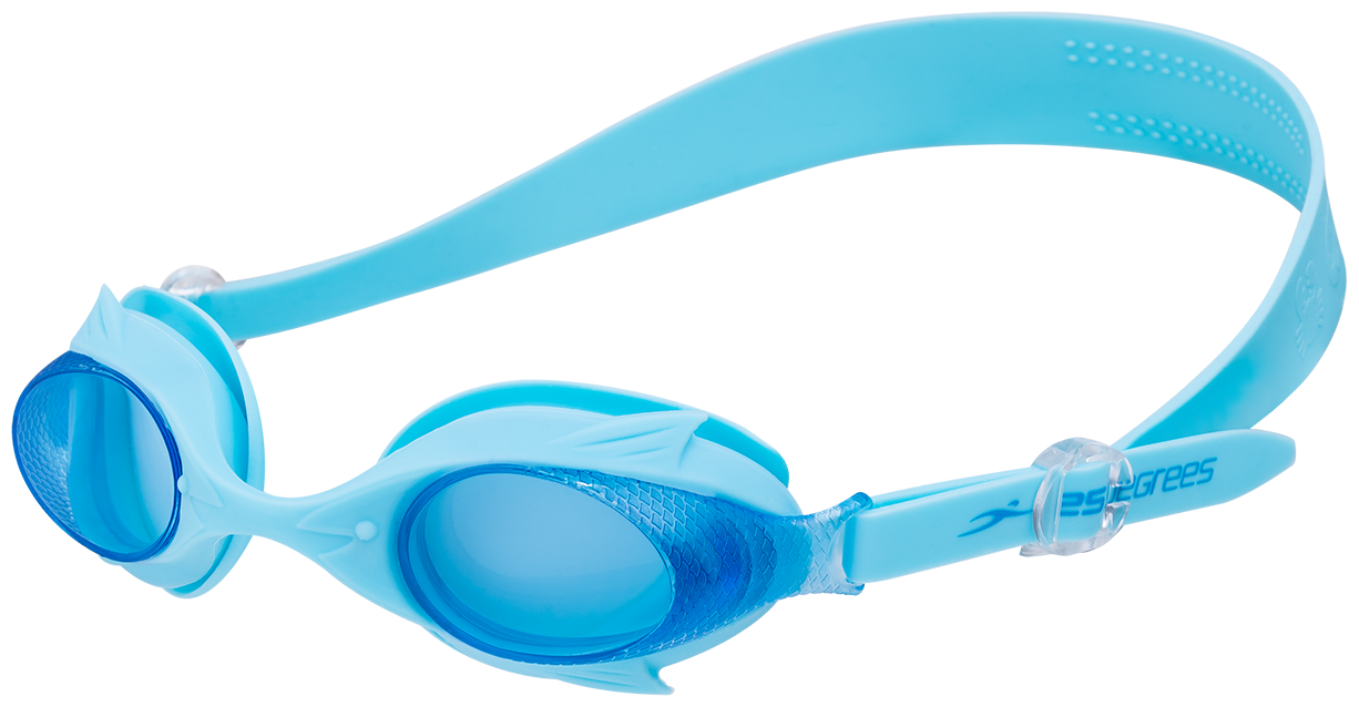 Очки для плавания 25DEGREES Chubba голубые детские