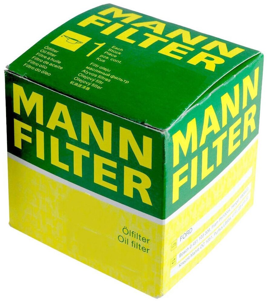 Фильтр маслянный двигателя MANN-FILTER - фото №9