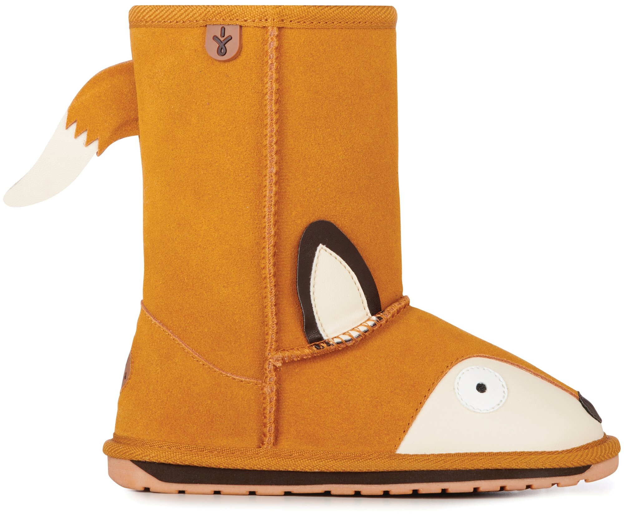 Детские сапоги из овчины (угги) EMU Australia FoxK12074 burnt orange 29,5