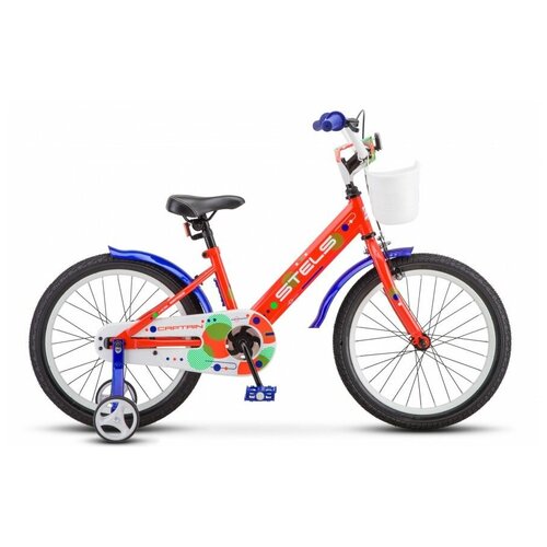 Детский велосипед STELS Captain 18 V010 неоновый-красный 10 рама 609000₽