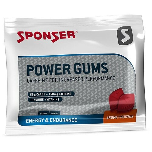 Sponser Power Gums Фруктовая смесь 20x75г смесь фруктовая с банановыми чипсами кг