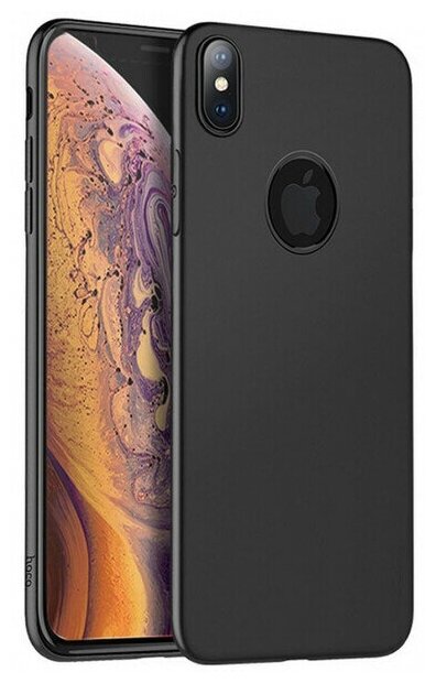 Накладка HOCO Fascination series protective case для iPhone Xs Max черная