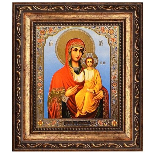 Смоленская икона Божьей Матери Одигитрия. Печатная икона смоленская икона божьей матери одигитрия печатная икона