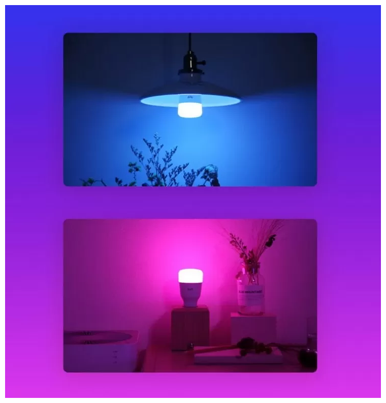 Лампа светодиодная Yeelight Smart LED Bulb 1S, YLDP13YL, E27, 8.5 Вт, 6500 К - фотография № 7