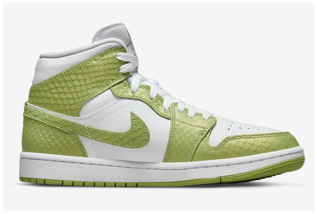 green and cream jordan 1