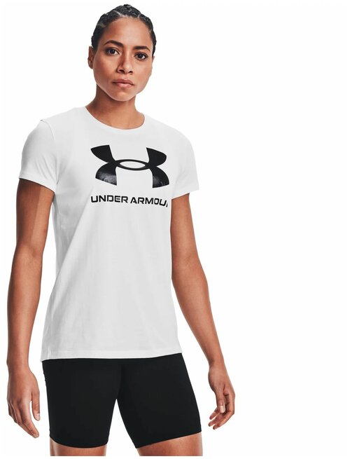 Футболка Under Armour, размер XS, белый