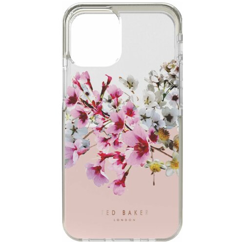 Чехол Ted Baker Anti-Shock для iPhone 13 Pro Max Jasmine Clear Pink (84615)