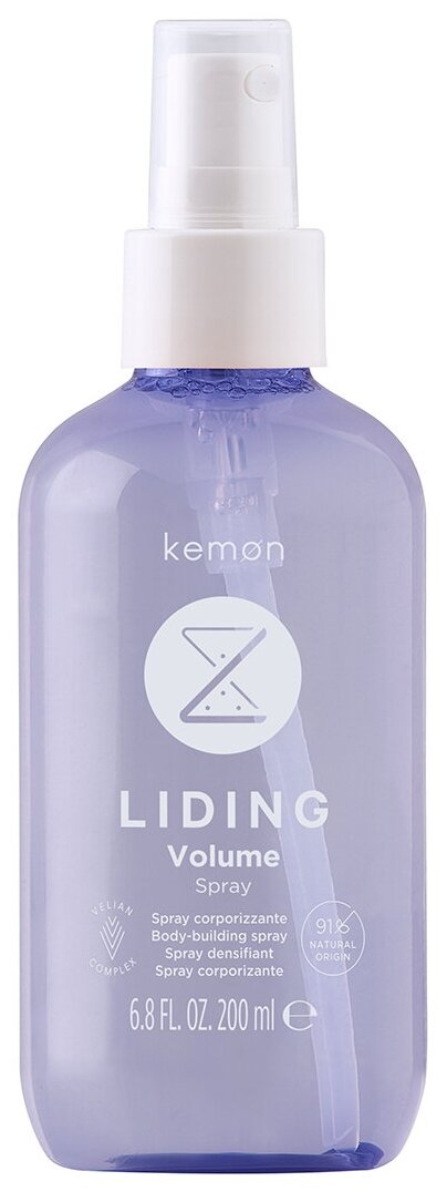 Спрей для объема волос Kemon Liding Volume Spray Velian, 200 мл