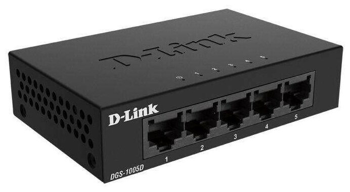Коммутатор неуправляемый D-Link DGS-1005DJ2A