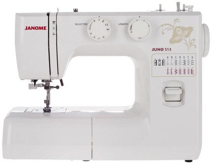 Швейная машина JANOME Juno 513 — купить в интернет-магазине по низкой цене на Яндекс Маркете