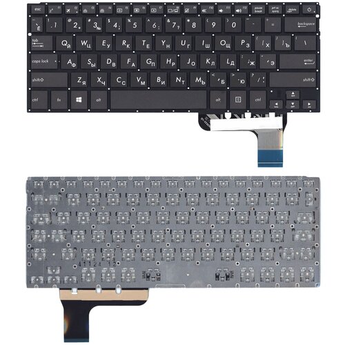 Клавиатура для ноутбука Asus ZenBook UX303U черная с подсветкой 5488₽