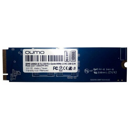 Твердотельный накопитель Qumo Novation TLC 3D 1Tb Q3DT-1000GPP4-NM2 865900₽