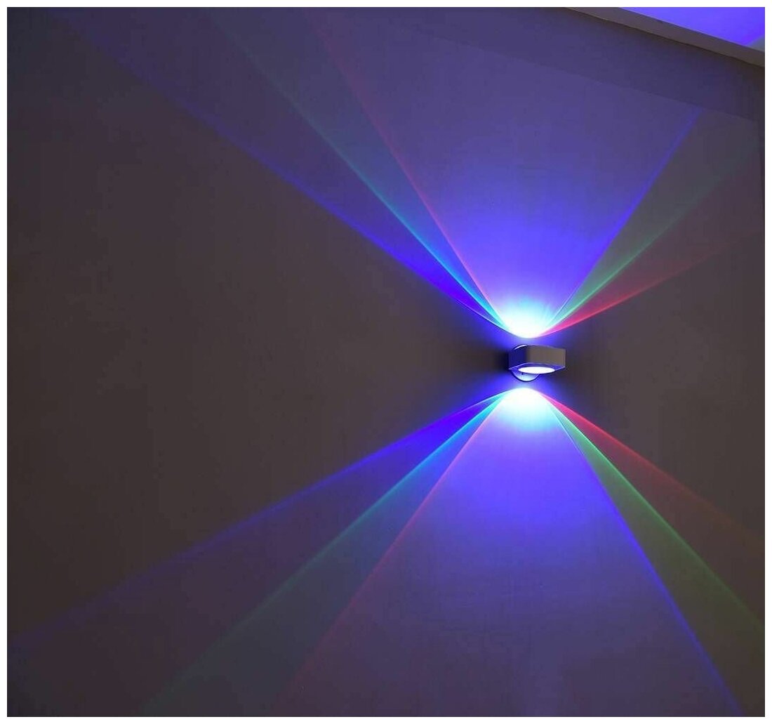 Настенный светильник светодиодный DesignLed LINSE GW-1025-6-WH-RGB - фотография № 8