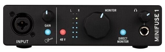 Аудиоинтерфейс Arturia MiniFuse 1 Black