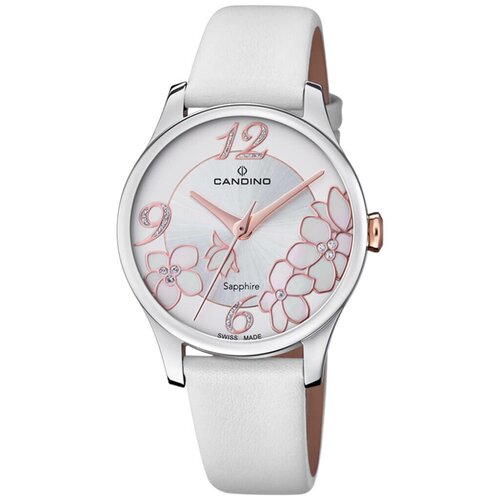 Наручные часы CANDINO, белый, серебряный наручные часы candino c4646 1