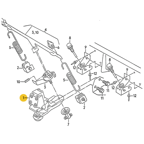 BOSCH 0986482036 Регулятор торм.сил 1шт