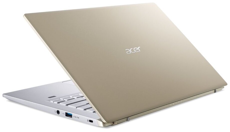 14 Ноутбук Acer SFX14-41G-R5NZ 1920x1080 AMD Ryzen 5 5500U 21 ГГц RAM 8 ГБ LPDDR4X SSD 512 ГБ NVIDIA GeForce GTX 1650 MAX-Q Windows 11 Home NXAU1ER006 синий