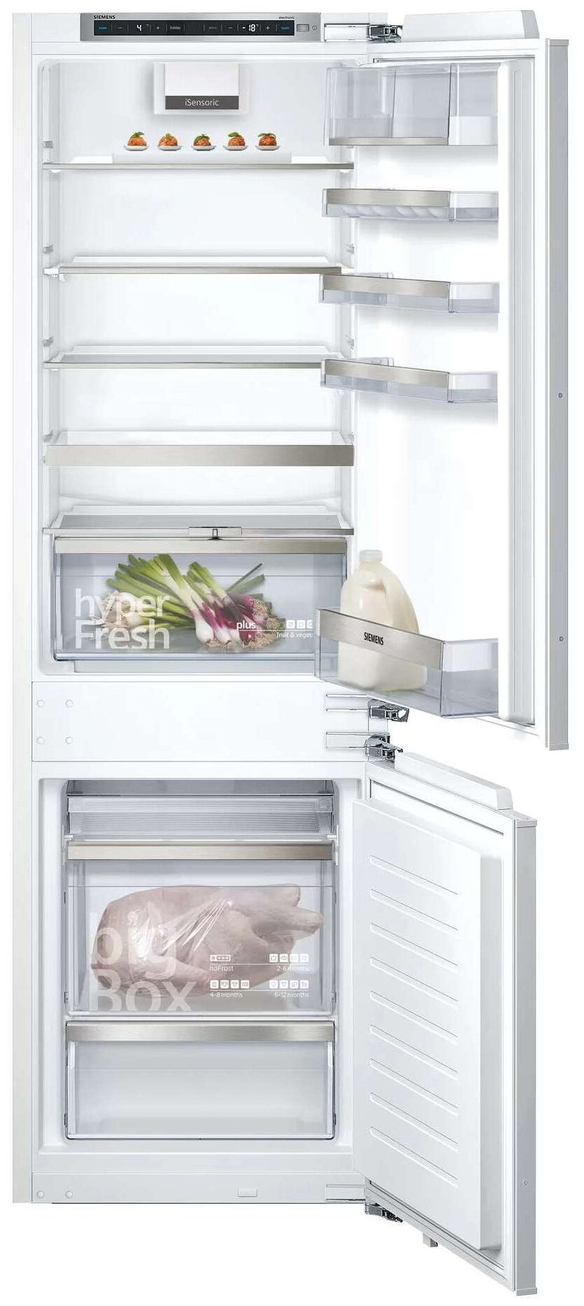 Встраиваемый холодильник с нижней морозильной камерой Siemens KI86NADF0 - фотография № 1