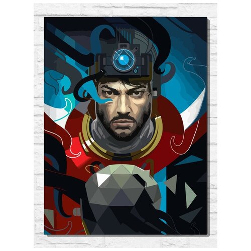 Картина по номерам на холсте игра Prey (PS, Xbox, PC, Switch) - 9715 В 30x40 xbox игра bethesda prey