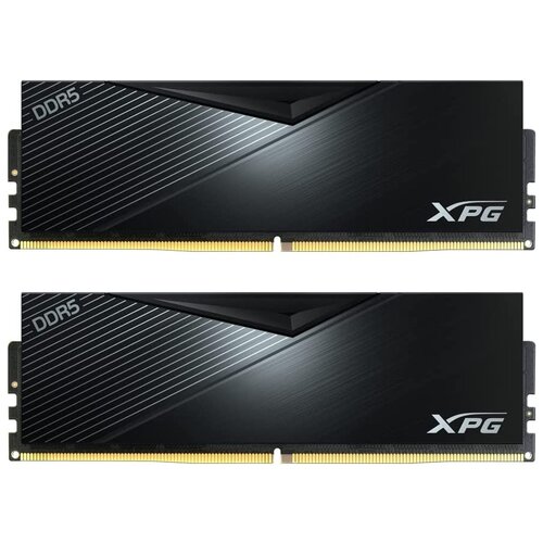 Оперативная память 32GB ADATA DDR5 6000 DIMM XPG Lancer RGB AX5U6000C4016G-DCLABK Non-ECC, CL40, 1.35V, 2 x 16GB, RTL