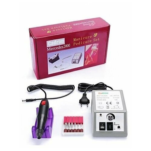 Аппарат для маникюра и педикюра Manicure Pedicure set 2000 аппарат для педикюра jianlet electronic pedicure tool