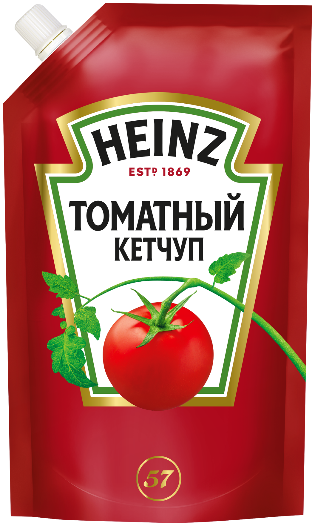 Кетчуп "Heinz" Томатный дой-пак 320 г