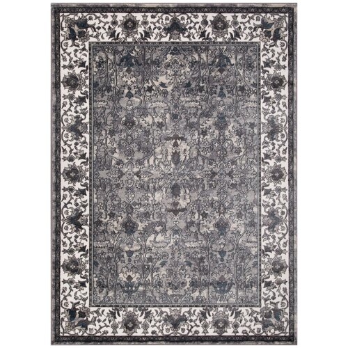 Ковер FF891 - Прямоугольник Серый, Классический, Ковер на пол, в гостиную, спальню, в ассортименте, Турция, Бельгия, Россия (200 см. на 290 см.)