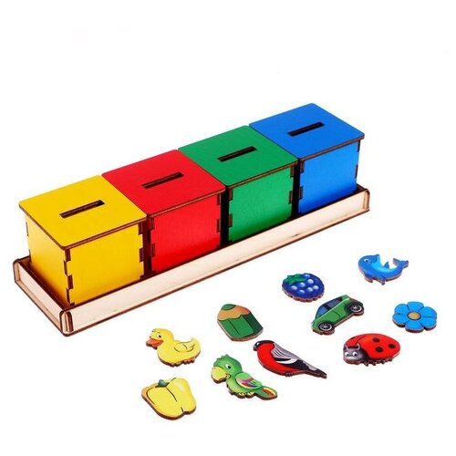 Сортер «Окружающий мир» мастер игрушек деревянный сортер окружающий мир ig0271