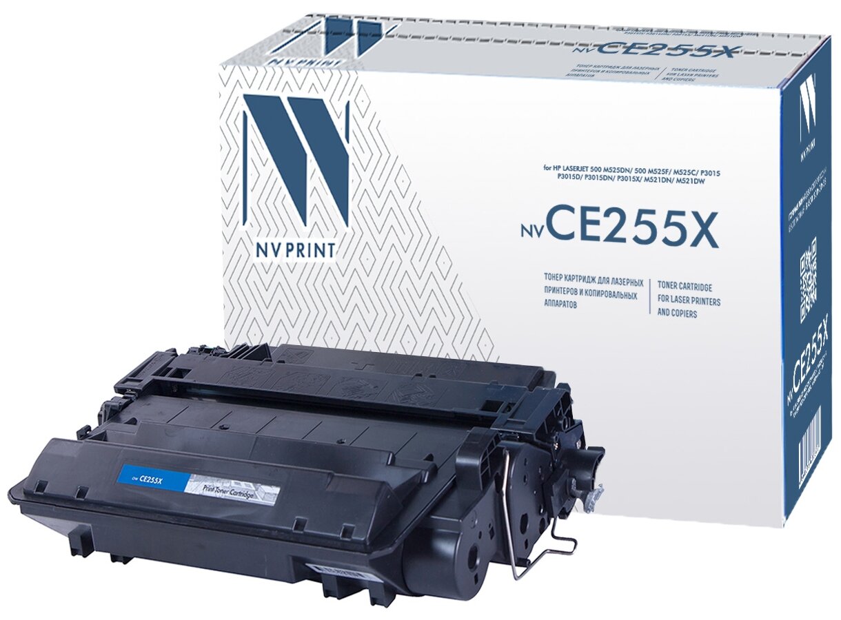 Тонер-картридж NOS-NV-CE255X NVP NV-CE255X для HP LaserJet 500 M525dn/ 500 M525f/ M525c/ P3015/ P3015d/ P3015dn/ P3015x/