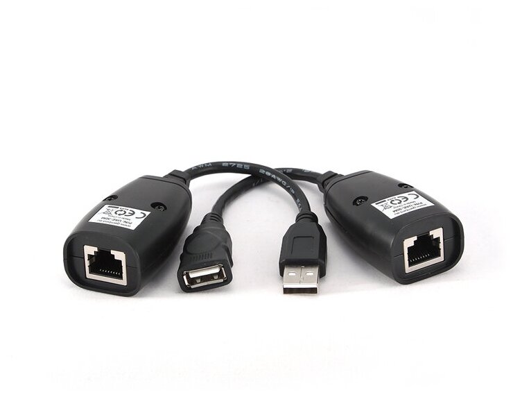 Сетевая карта Cablexpert UAE-30M USB AM-AF/RJ45Fx2