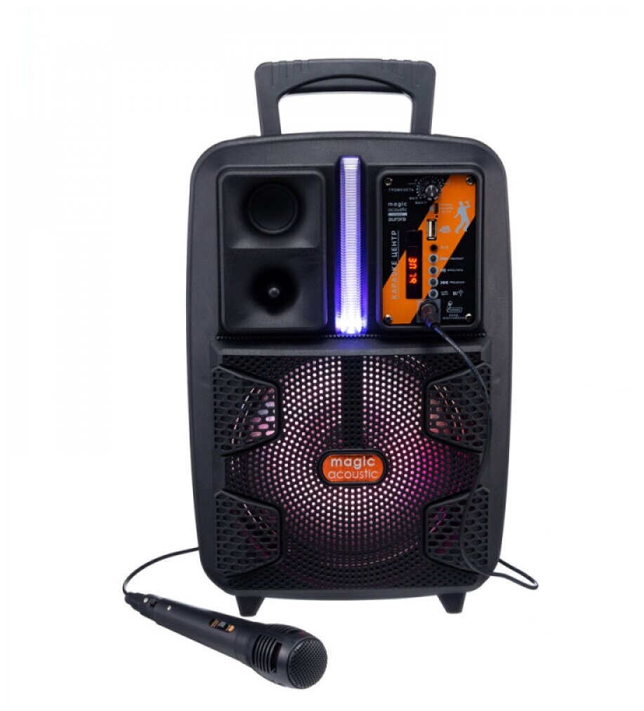Belsis Колонка с Bluetooth Magic Acoustic Aurora с проводным микрофоном BK1003