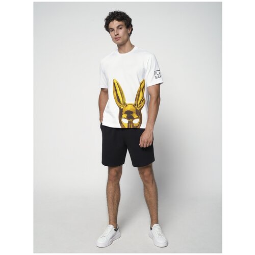 фото Футболка kchtz, размер xl, желтый, золотой