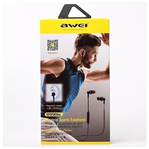 Беспроводные наушники AB990BL Черные 119500₽