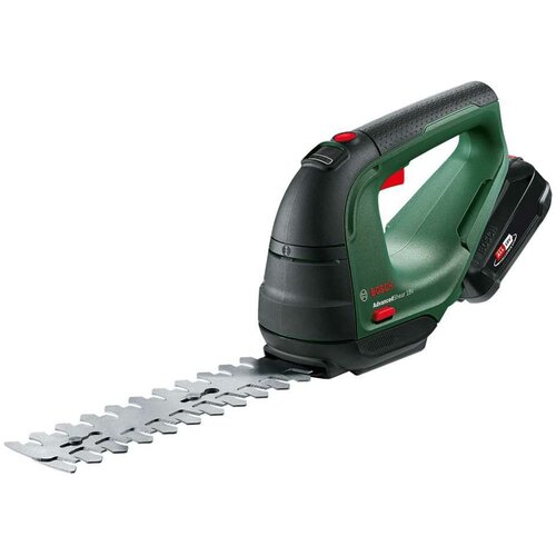 Ножницы BOSCH аккумуляторные AdvancedShear 18V-10 для травы и кустов (с 1 АКБ 2.0Ah и ЗУ 0.600.857.000)