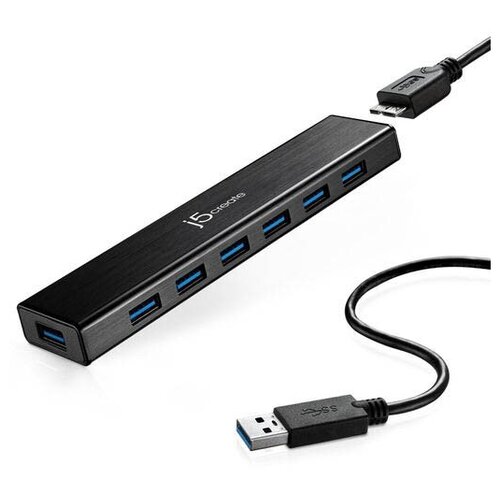 USB-концентратор j5create JUH377 7xUSB30 658300₽