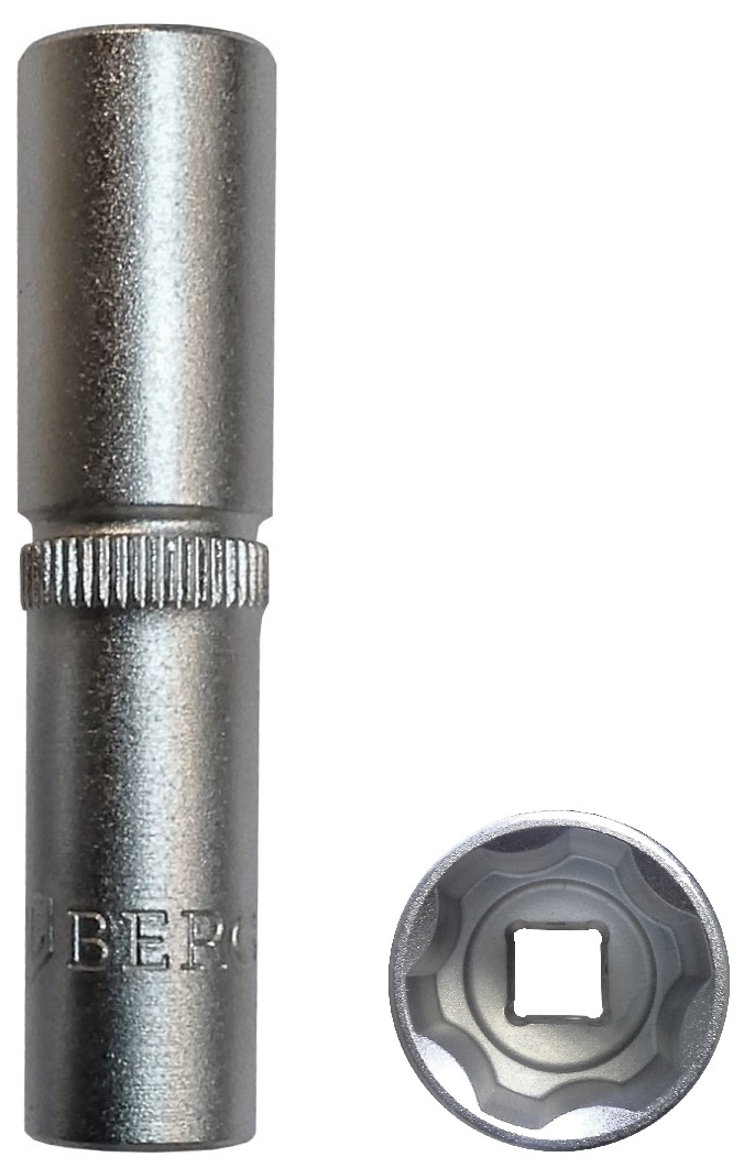 Головка торцевая удлиненная BERGER 1/2" 6-гранная SuperLoc 24 мм BG-12SD24 - фотография № 3